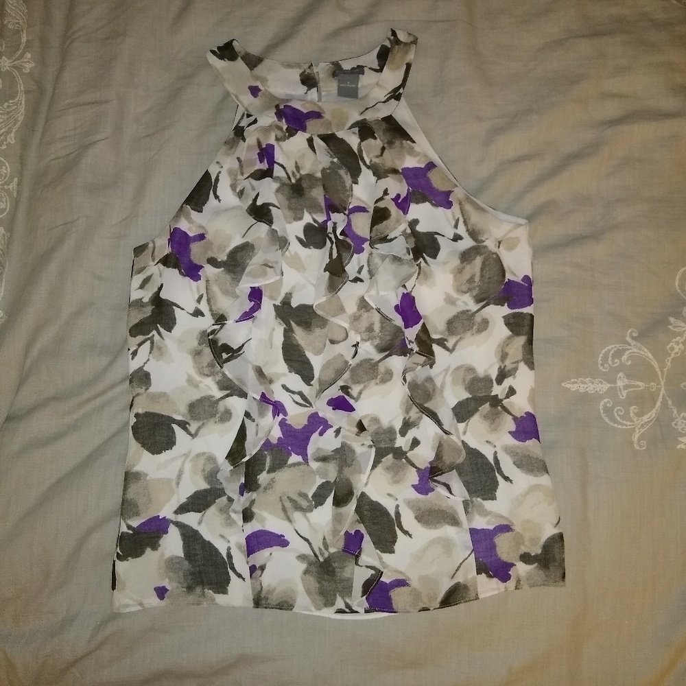Floral Ann Taylor blouse